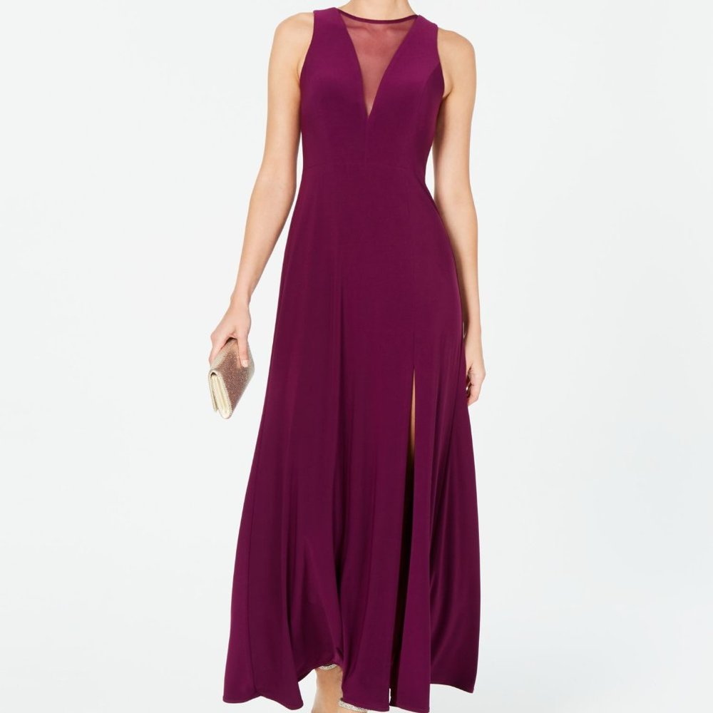 NightWay Women's Purple Sleeveless Maxi - Like New